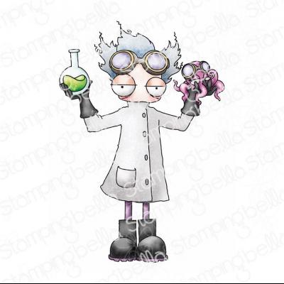 Stamping Bella Stempel -  Oddball Mad Scientist